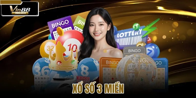 xổ số 3 miền