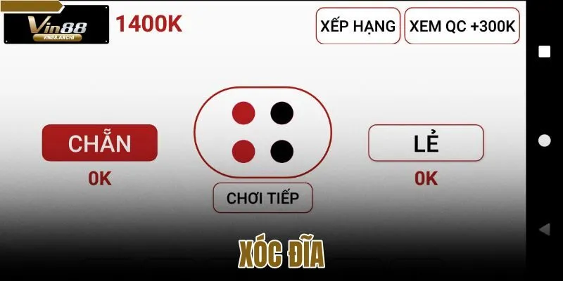 xóc đĩa
